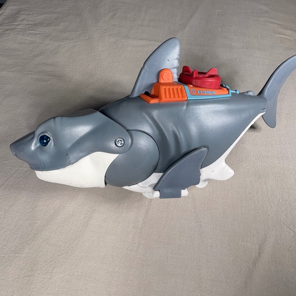 Mattel Matchbox Shark Ship Mega Toy Boat Grey White GKG77 2019 Large Scale